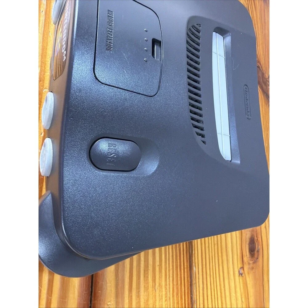 Nintendo 64 N64 Console Only with Jumper Pak Tested Works Great No Cables-NICE!!